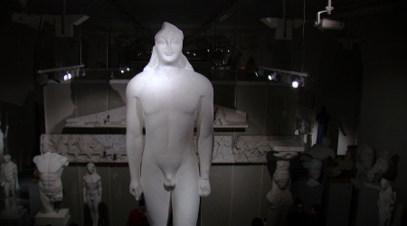 Großer Kouros von Samos (Quelle: BWeins)