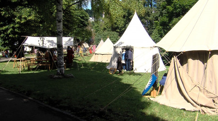 Living History Event im Schlösslespark Pfullingen Foto: RTF.1